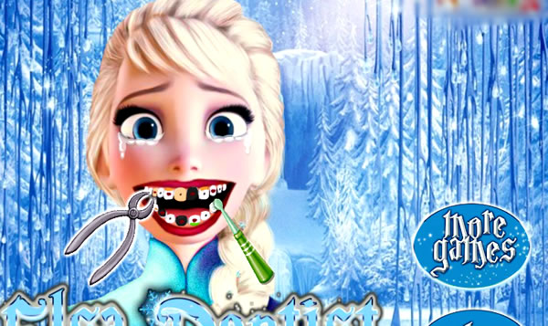 Arrancando os dentes da princesa Elsa