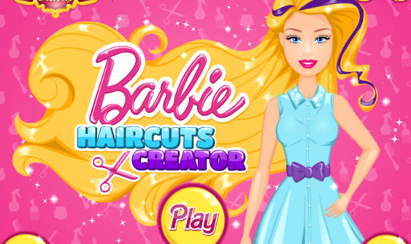 Curtindo o novo penteado da Barbie