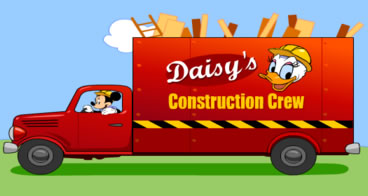 Daisy Construction Crew - Decorando casa