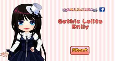 Estilo Gótico da Lolita Emily