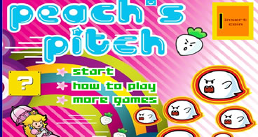 Peach's Pitch - Jogo da princesa Peach