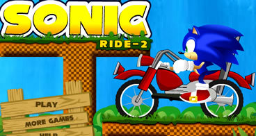 Pilotando a Moto do Sonic